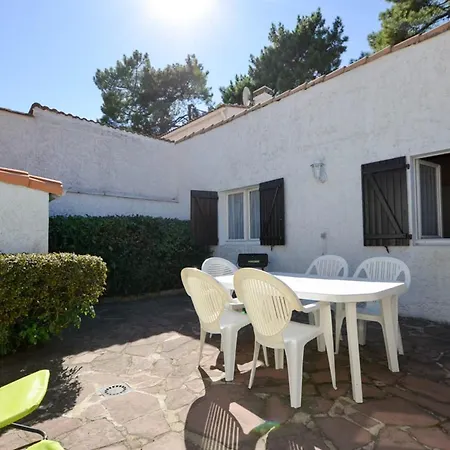 Maison Plain-pied 4 Pieces Proche Mer, 6 Pers, Patio - Fr-1-705-74 別荘 *